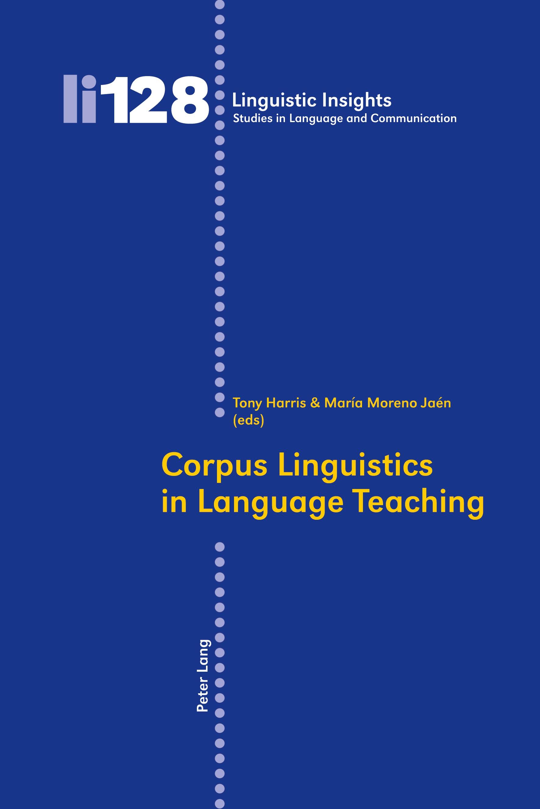 Corpus Linguistics in Language Teaching