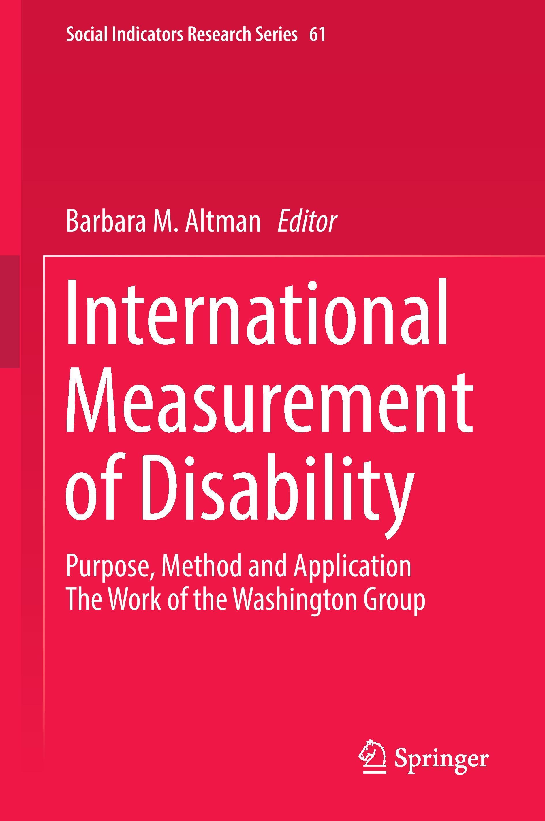 International Measurement of Disability