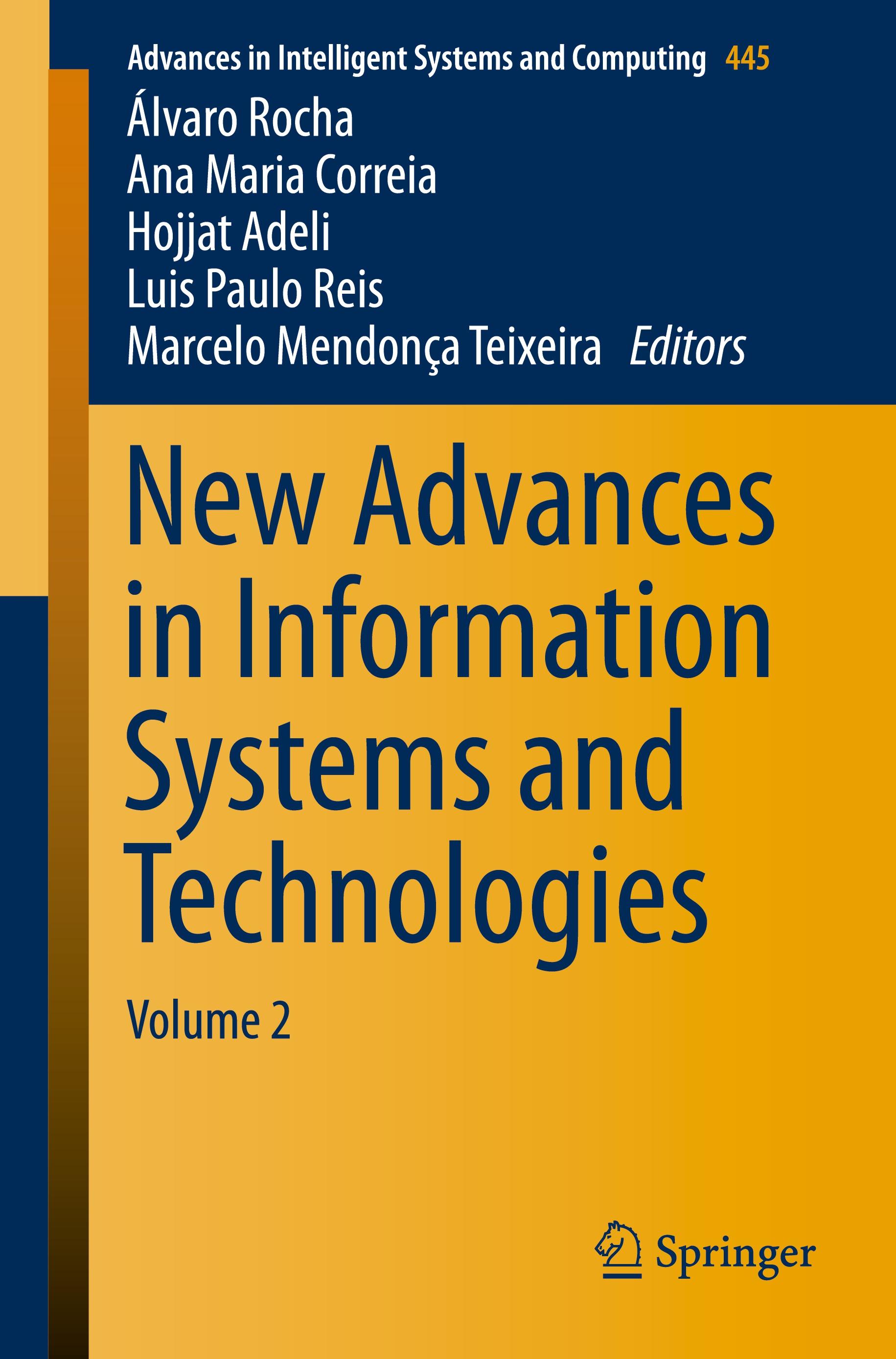 New Advances in Information Systems and Technologies