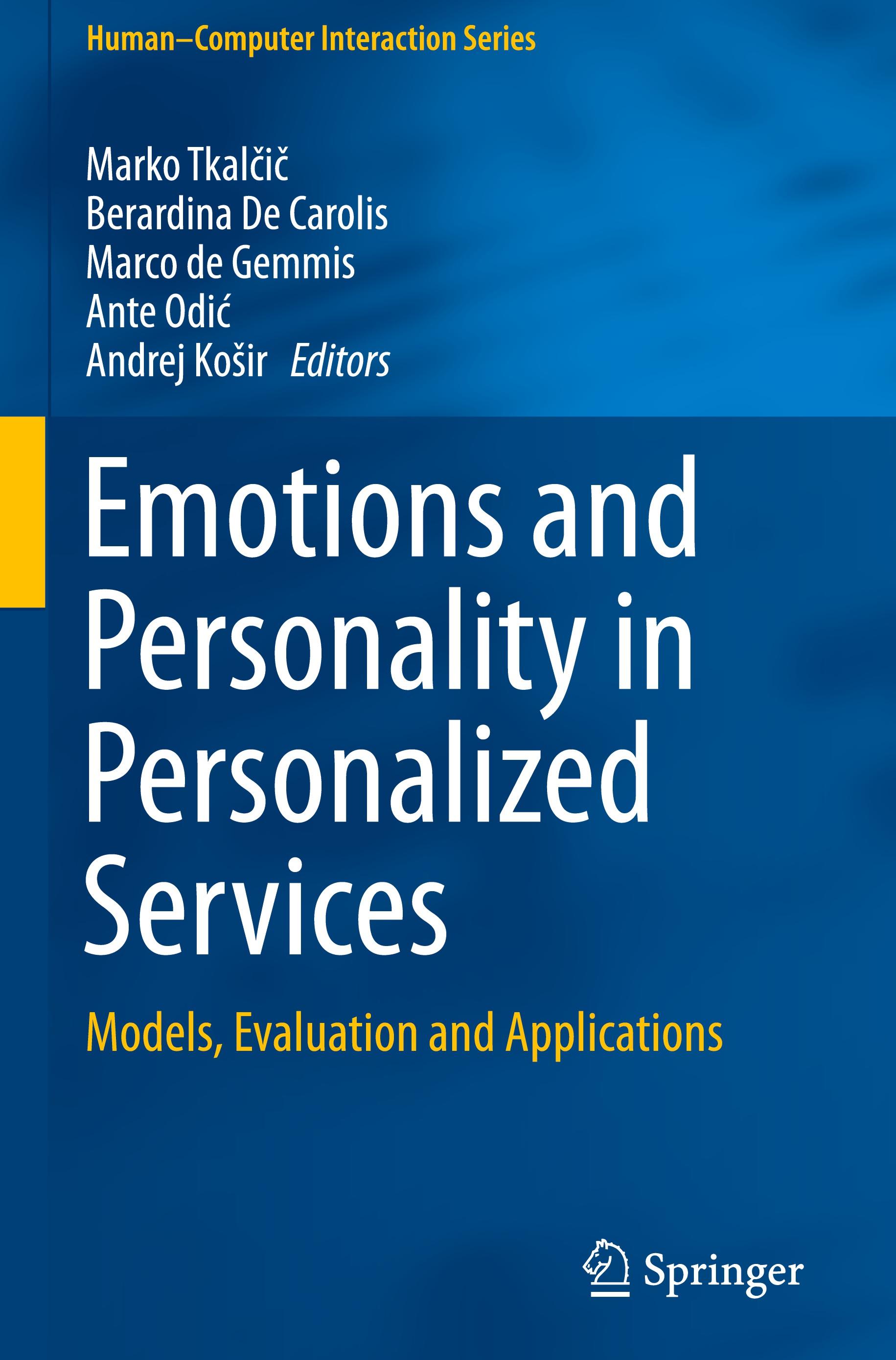 Emotions and Personality in Personalized Services