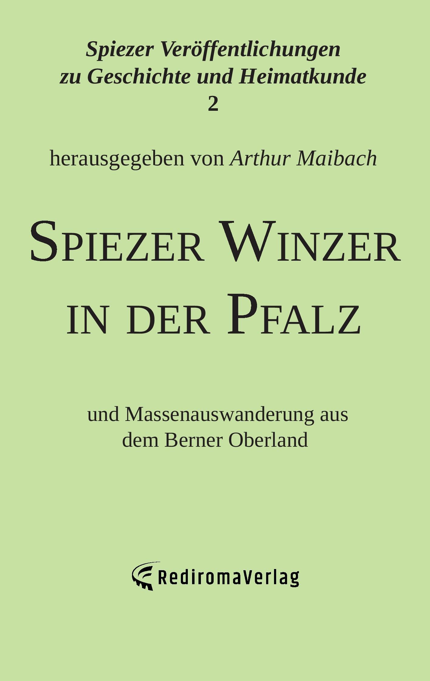 Spiezer Winzer in der Pfalz