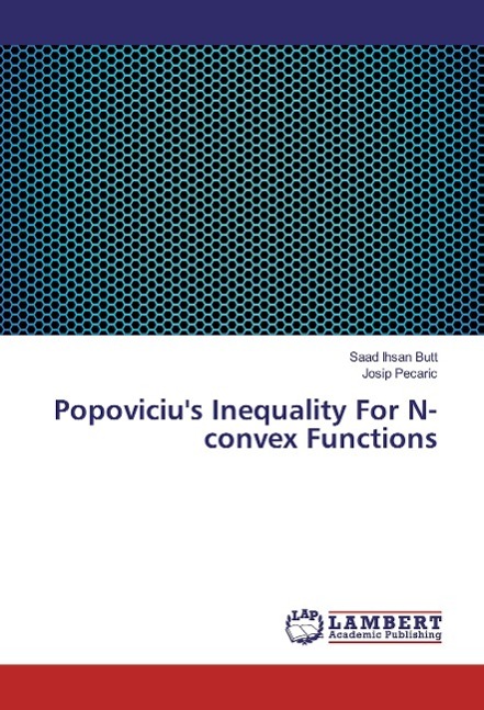 Popoviciu's Inequality For N-convex Functions