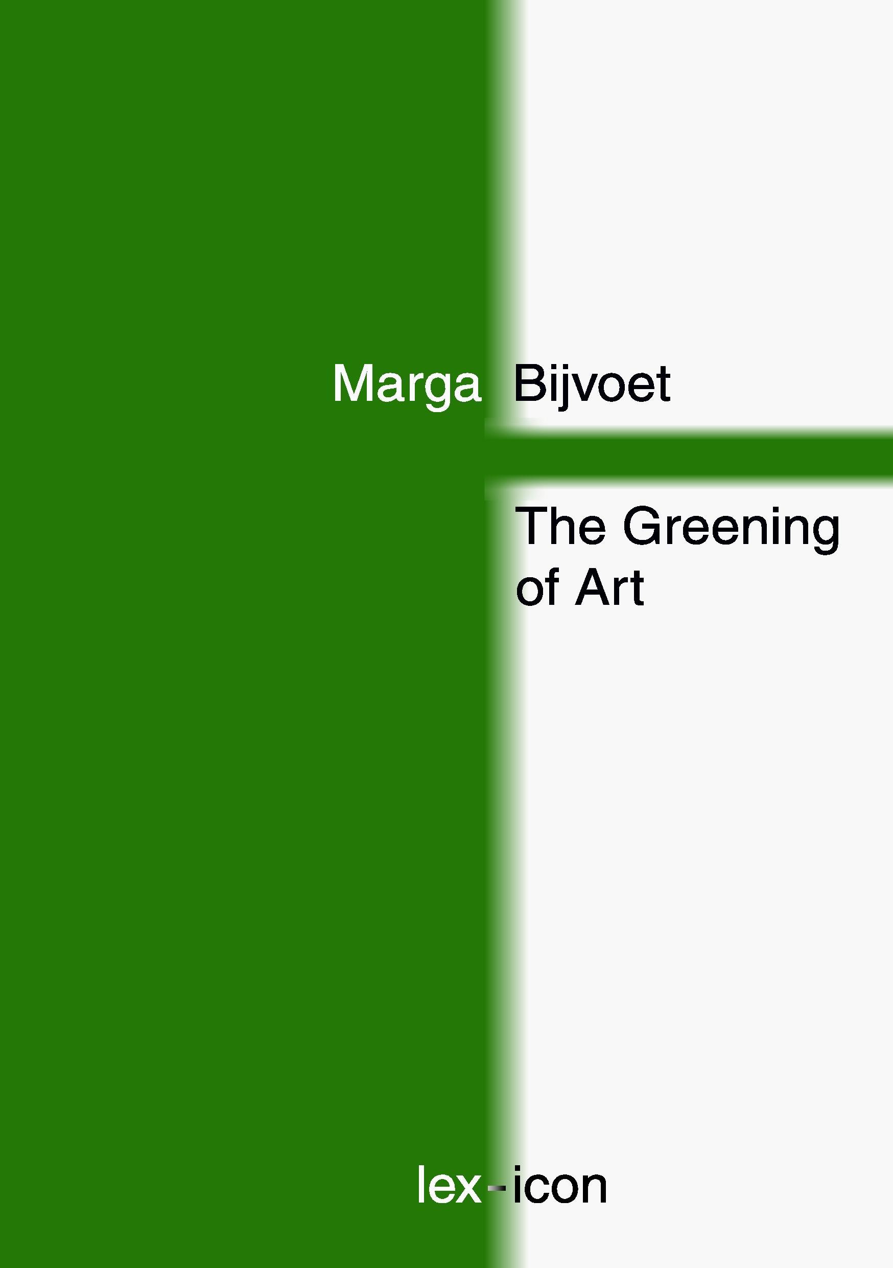 The Greening of Art