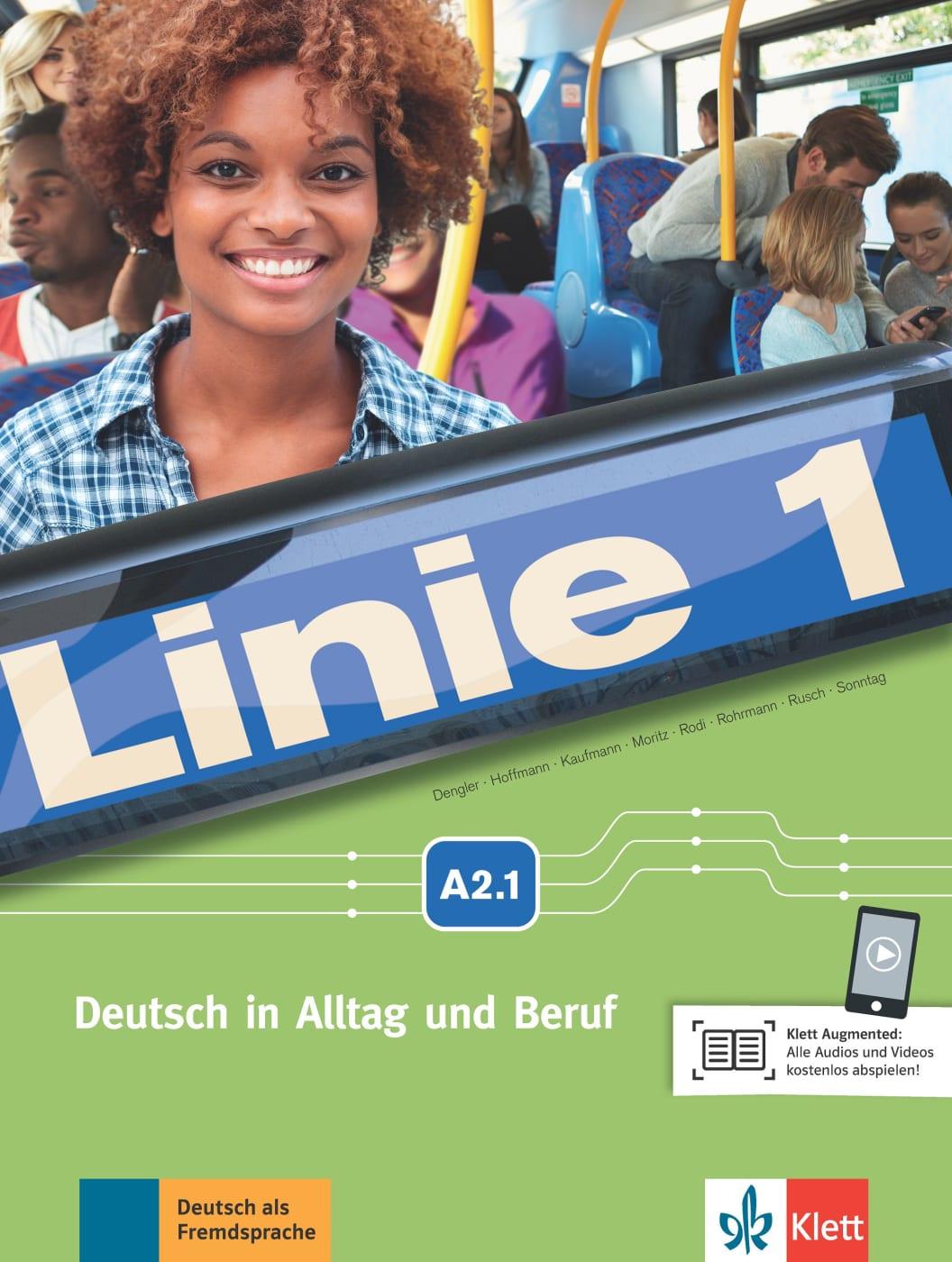 Linie 1 A2.1. Kurs- und Übungsbuch mit DVD-ROM