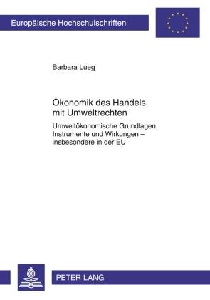 Ökonomik des Handels mit Umweltrechten