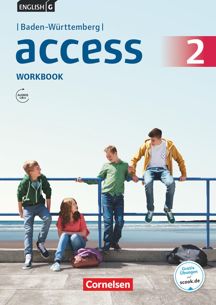 English G Access Band 2: 6. Schuljahr - Baden-Württemberg - Workbook Audios online