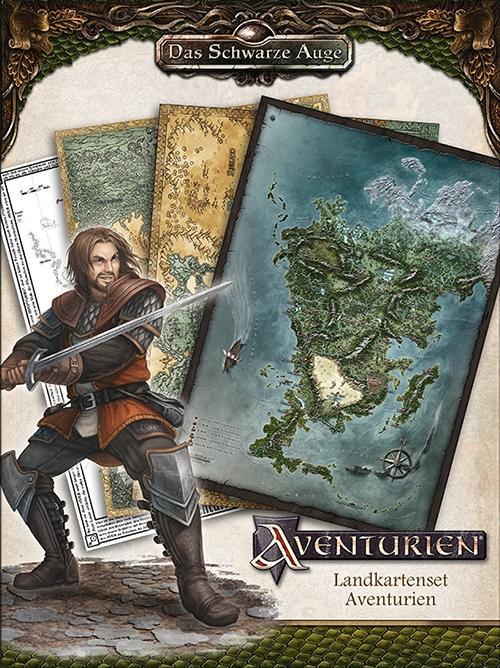 DSA5 Landkartenset Aventurien - 5te überarbeitete Auflage