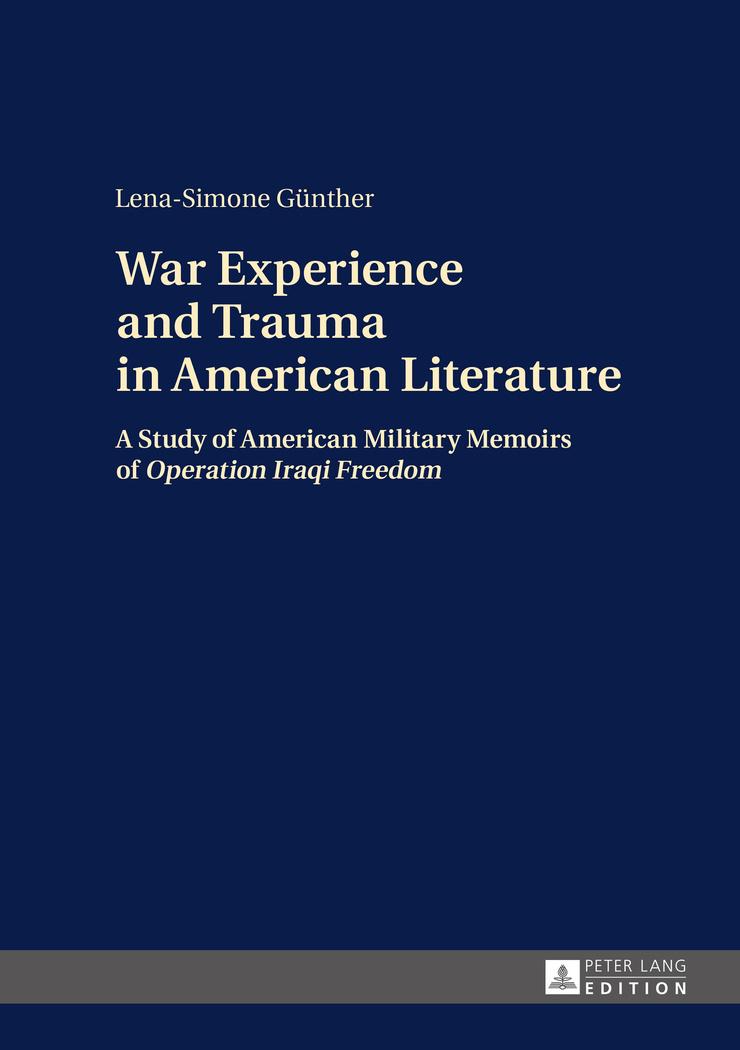 War Experience and Trauma in American Literature