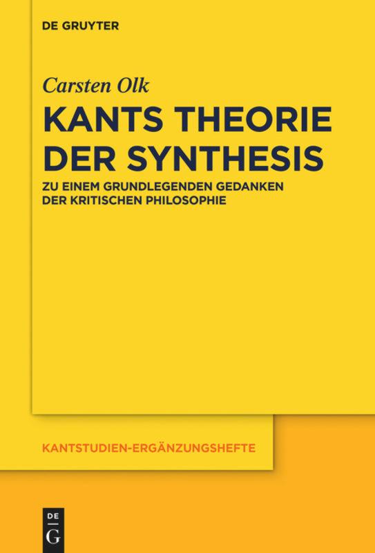 Kants Theorie der Synthesis