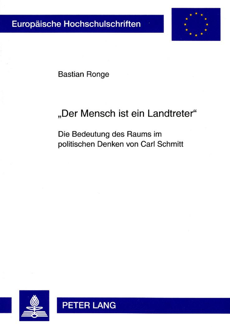 «Der Mensch ist ein Landtreter»