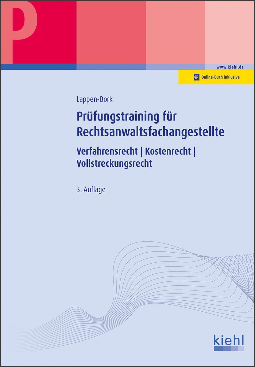 Prüfungstraining Fachkunde für Rechtsanwaltsfachangestellte