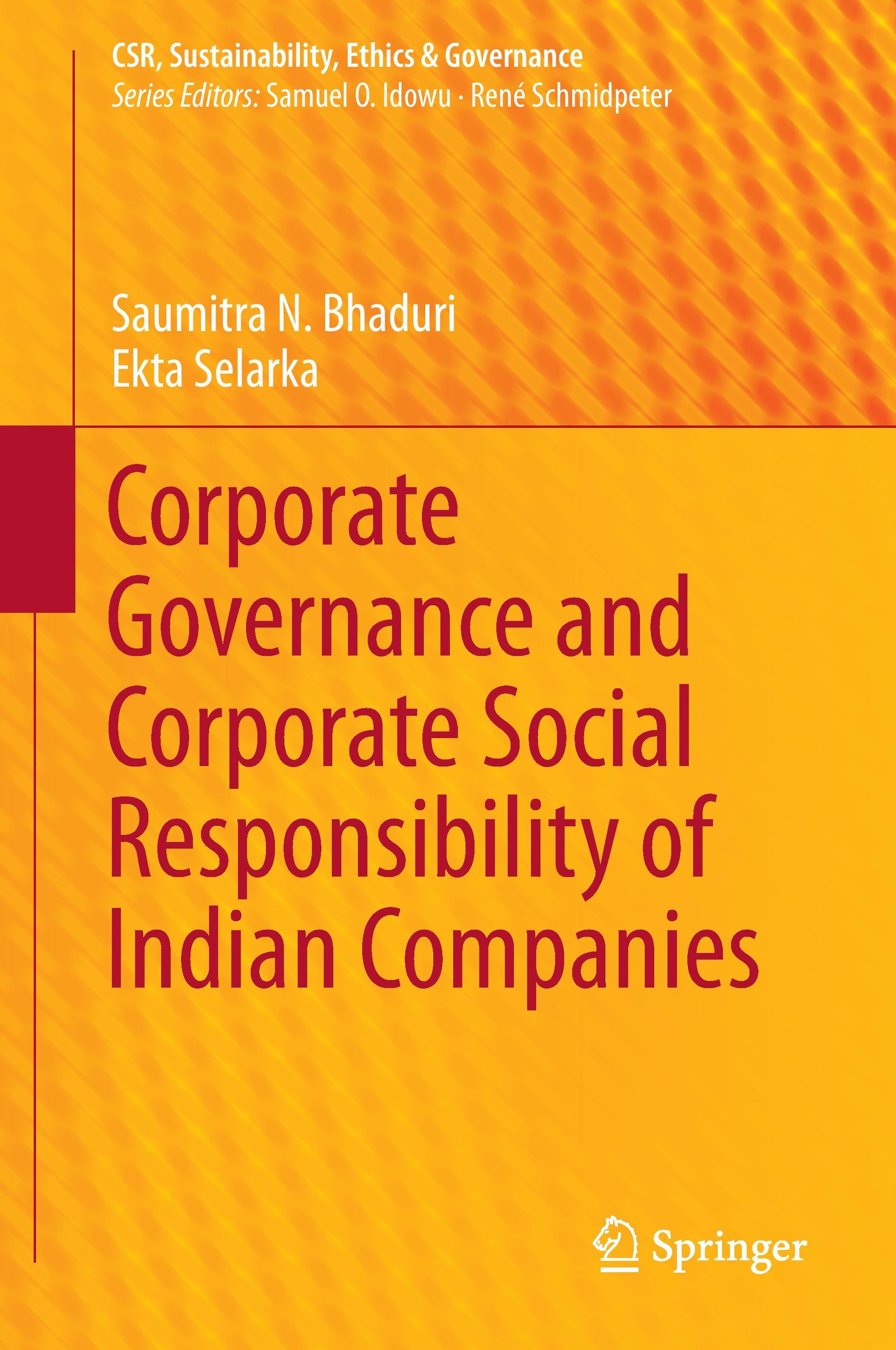 Corporate Governance and Corporate Social Responsibility of Indian Companies