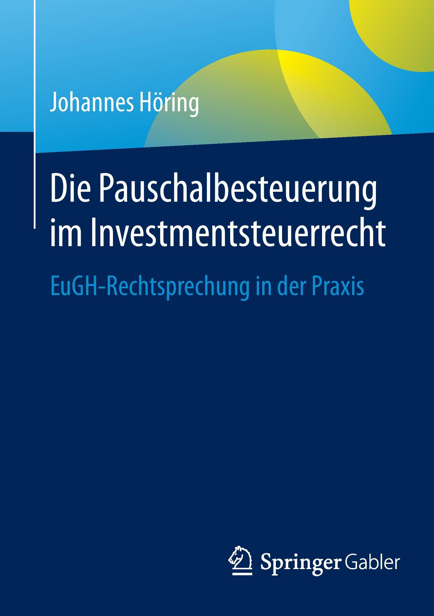 Die Pauschalbesteuerung im Investmentsteuerrecht