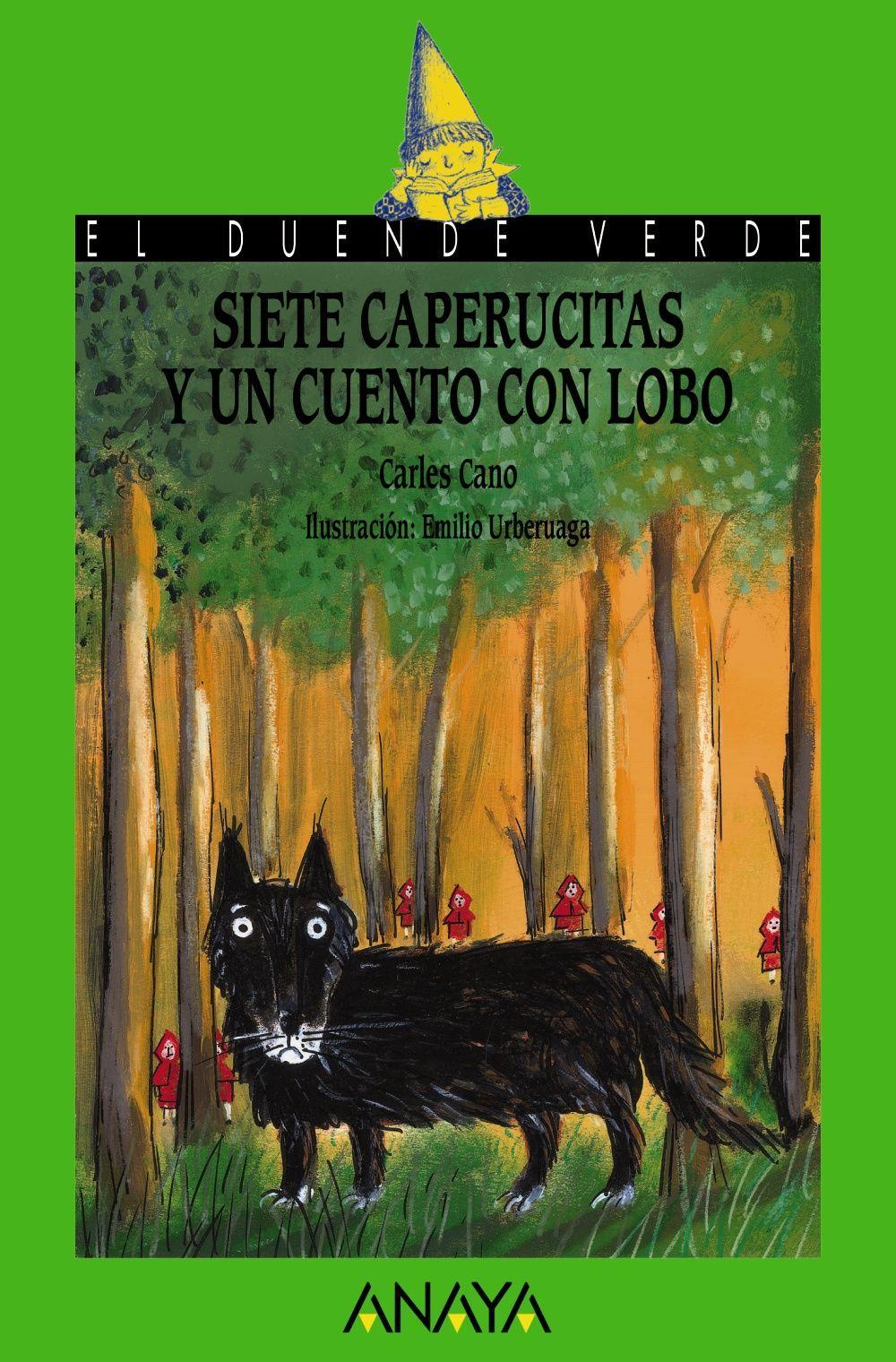 Siete caperucitas y un cuento con lobo