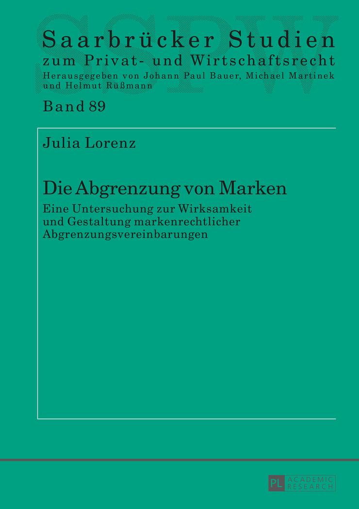 Die Abgrenzung von Marken