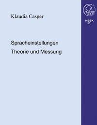 Spracheinstellungen.Theorie und Messung