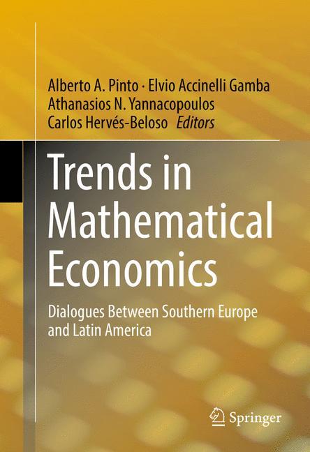 Trends in Mathematical Economics