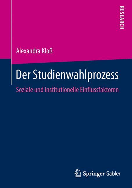 Der Studienwahlprozess