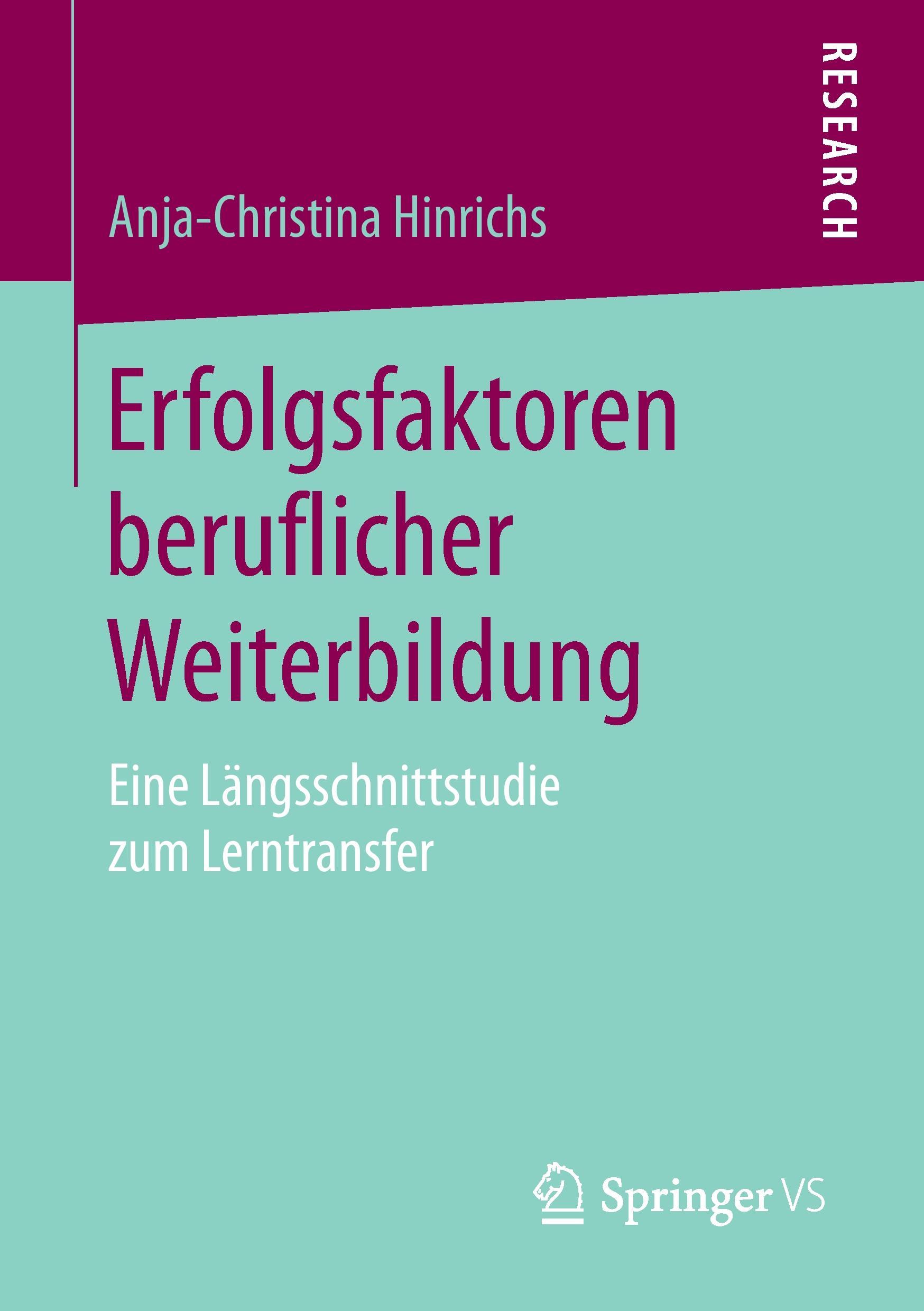 Erfolgsfaktoren beruflicher Weiterbildung