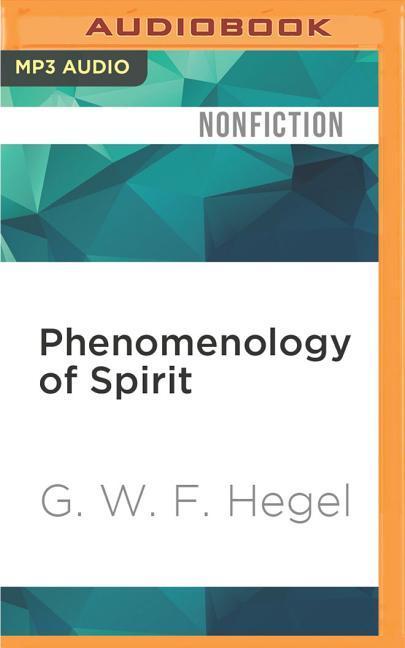 Phenomenology of Spirit