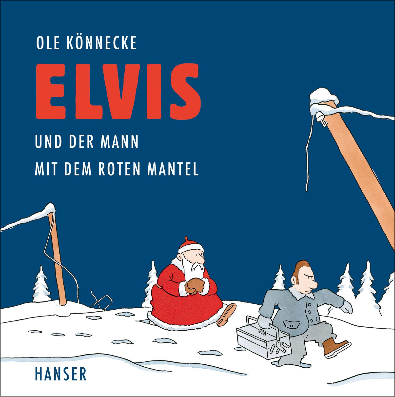 Elvis und der Mann mit dem roten Mantel