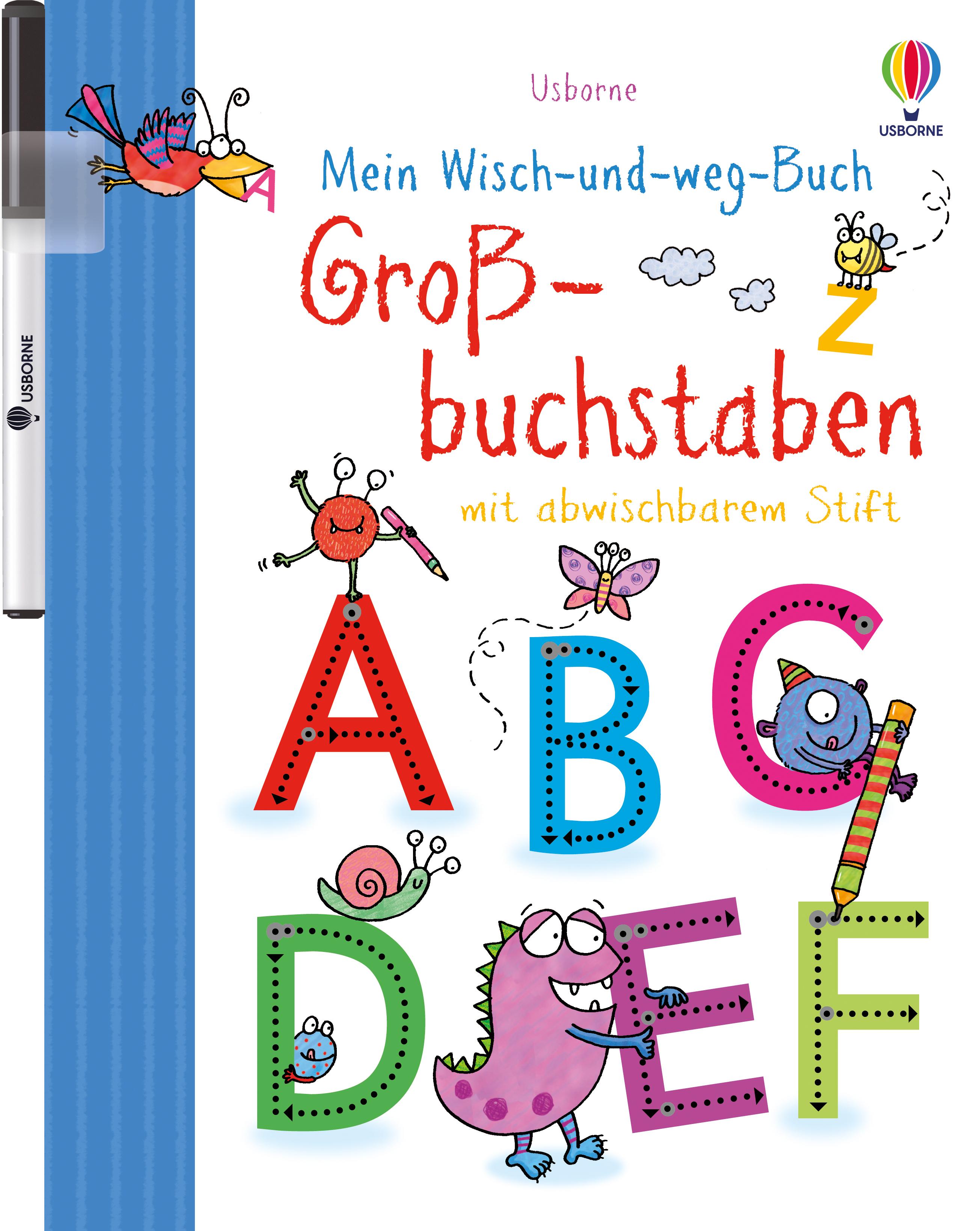 Mein Wisch-und-weg-Buch: Großbuchstaben