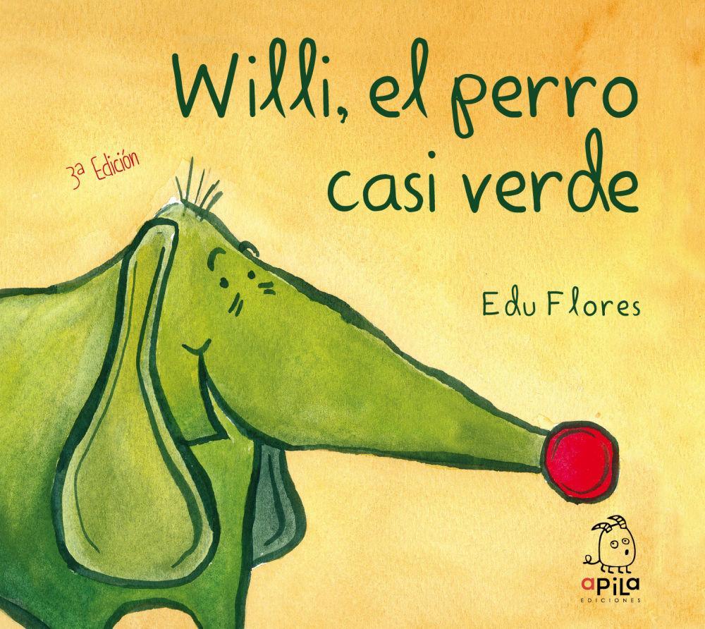 Willi, el perro casi verde