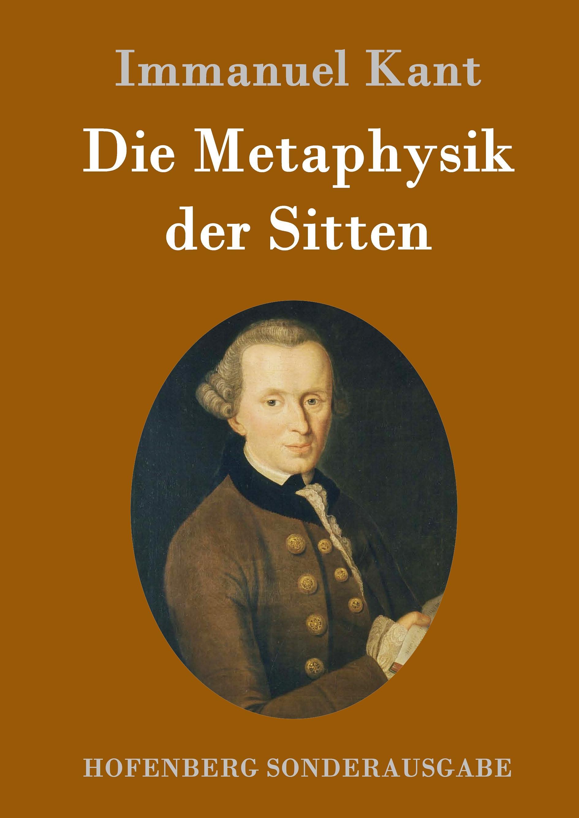 Die Metaphysik der Sitten