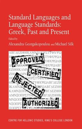 Standard Languages and Language Standards - Greek, Past and Present