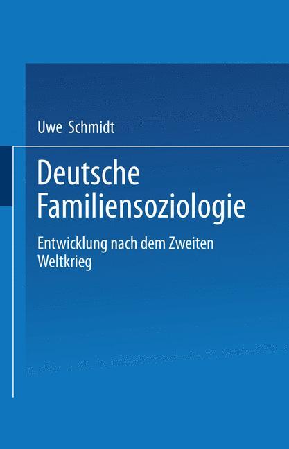 Deutsche Familiensoziologie