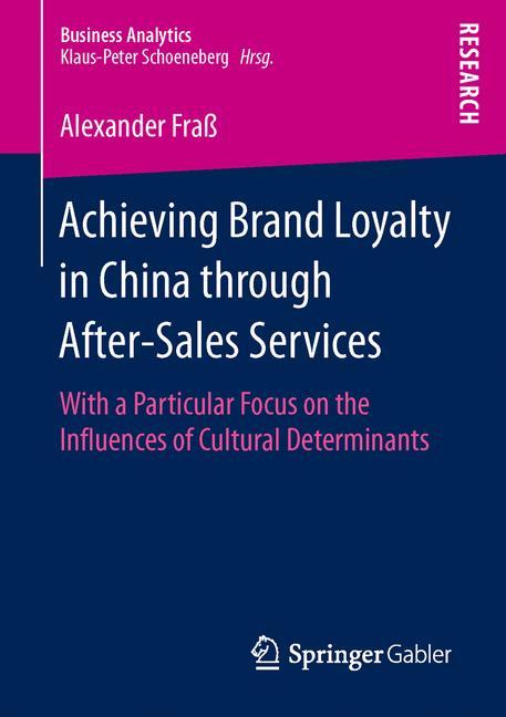 Achieving Brand Loyalty in China through After-Sales Services