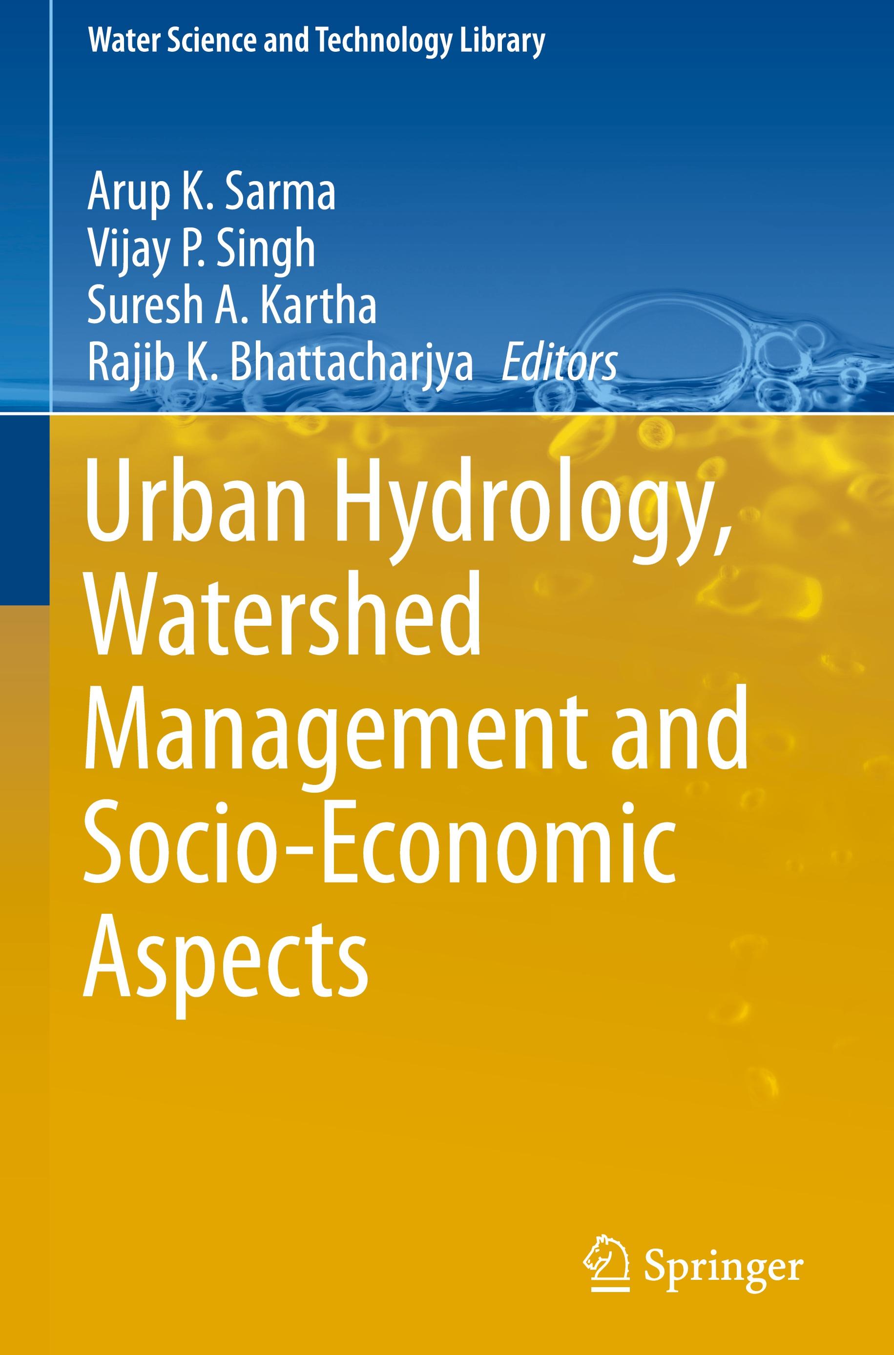 Urban Hydrology, Watershed Management and Socio-Economic Aspects