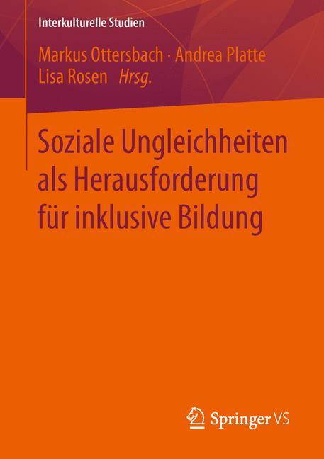 Soziale Ungleichheiten als Herausforderung für inklusive Bildung