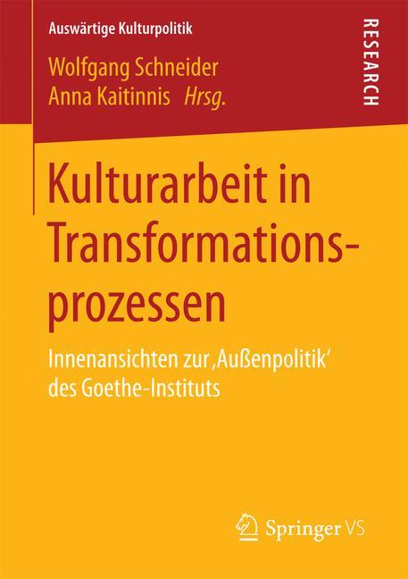 Kulturarbeit in Transformationsprozessen