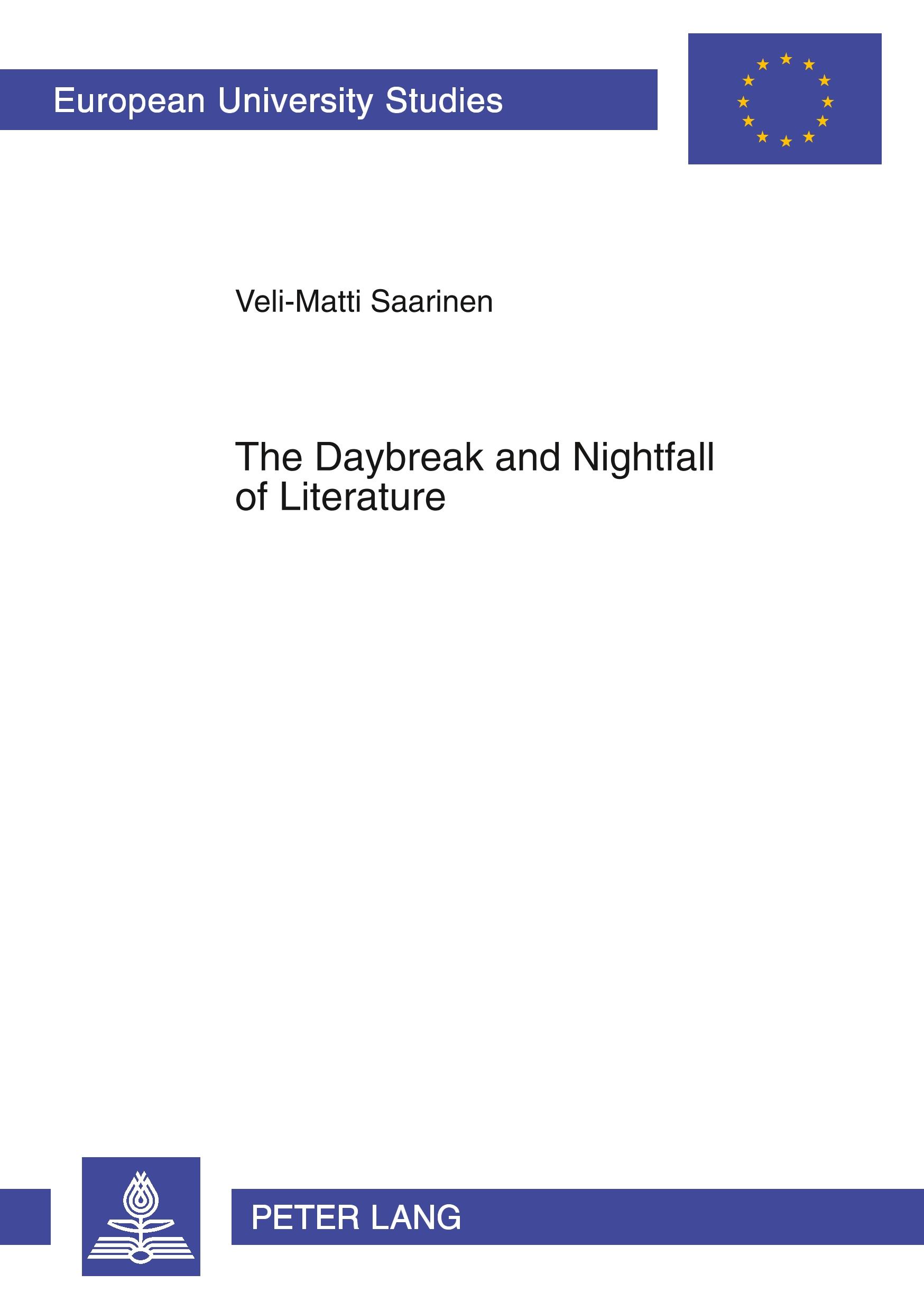 The Daybreak and Nightfall of Literature