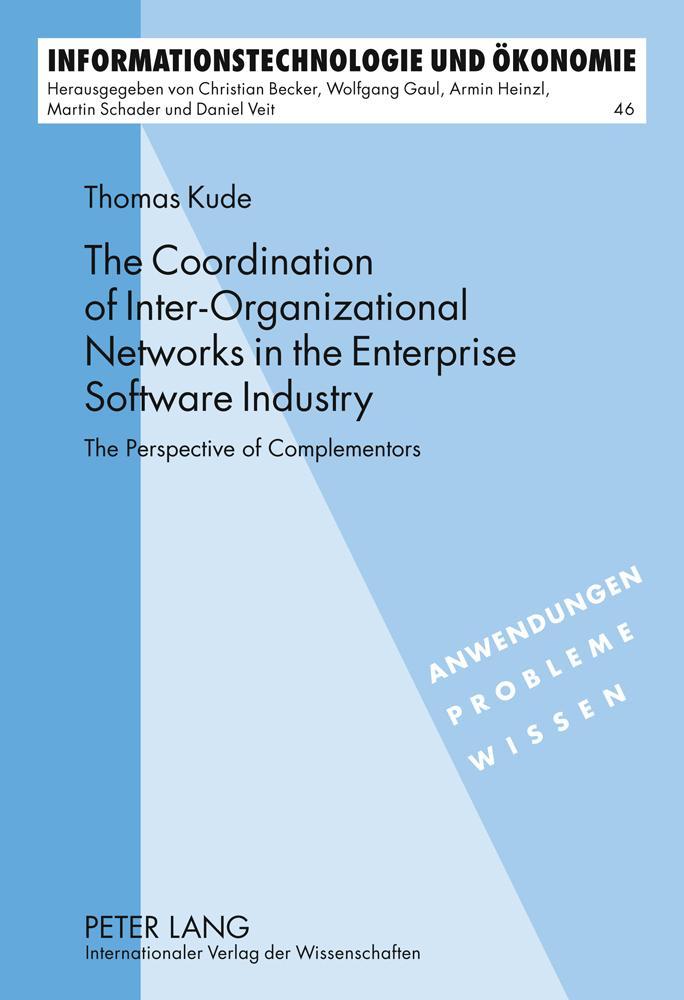 The Coordination of Inter-Organizational Networks in the Enterprise Software Industry