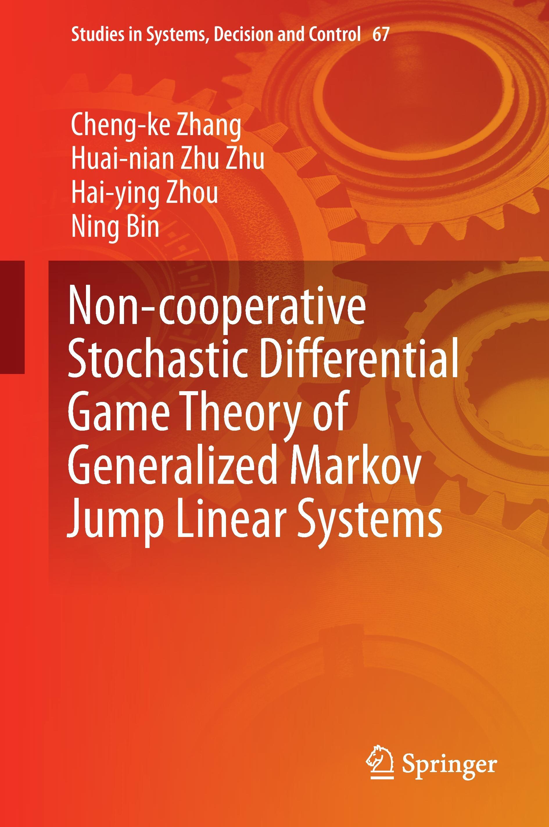 Non-cooperative Stochastic Differential Game Theory of Generalized Markov Jump Linear Systems