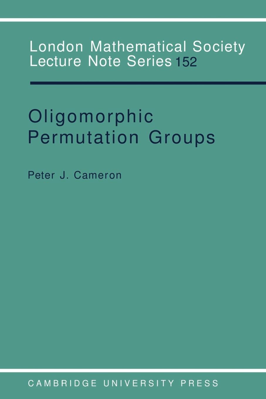 Oligomorphic Permutation Groups