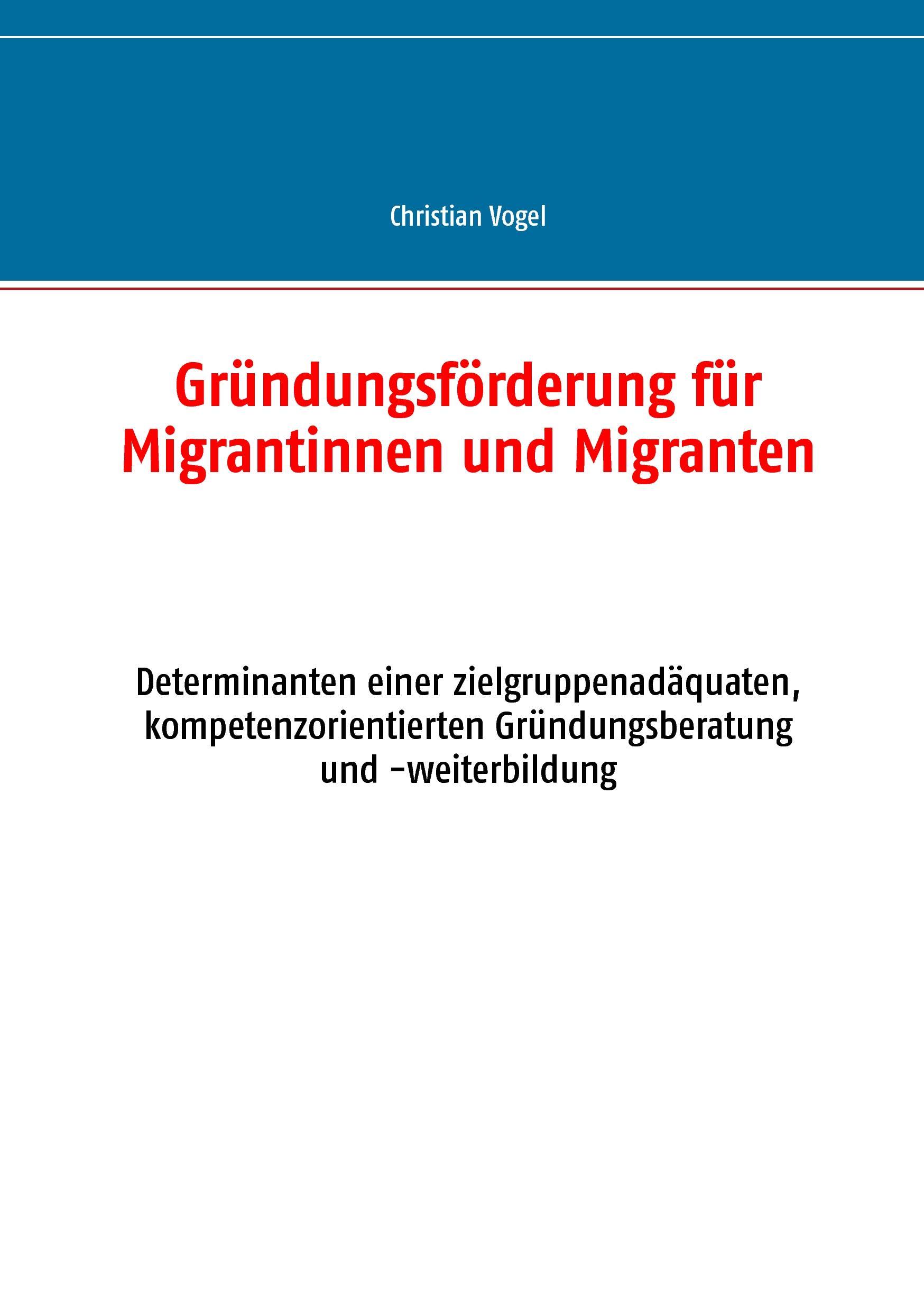 Gründungsförderung für Migrantinnen und Migranten