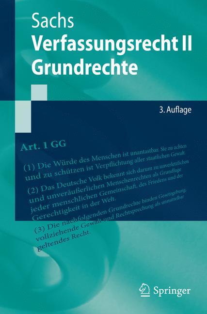 Verfassungsrecht II - Grundrechte