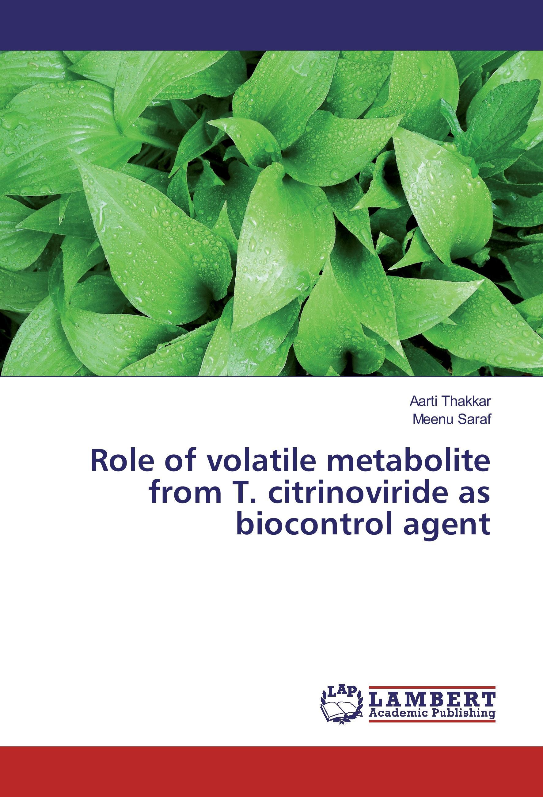 Role of volatile metabolite from T. citrinoviride as biocontrol agent