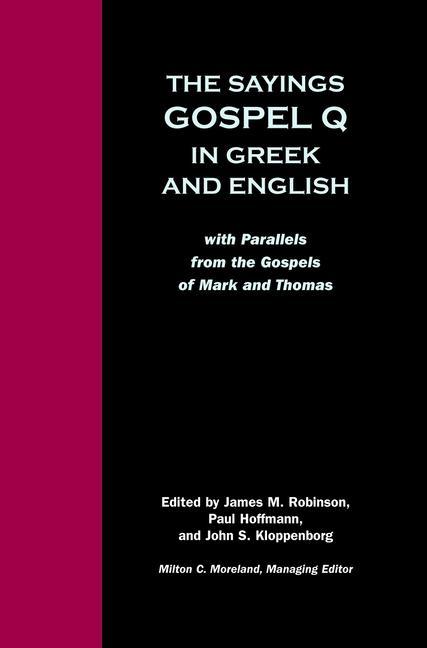 Sayings Gospel Q Greek English