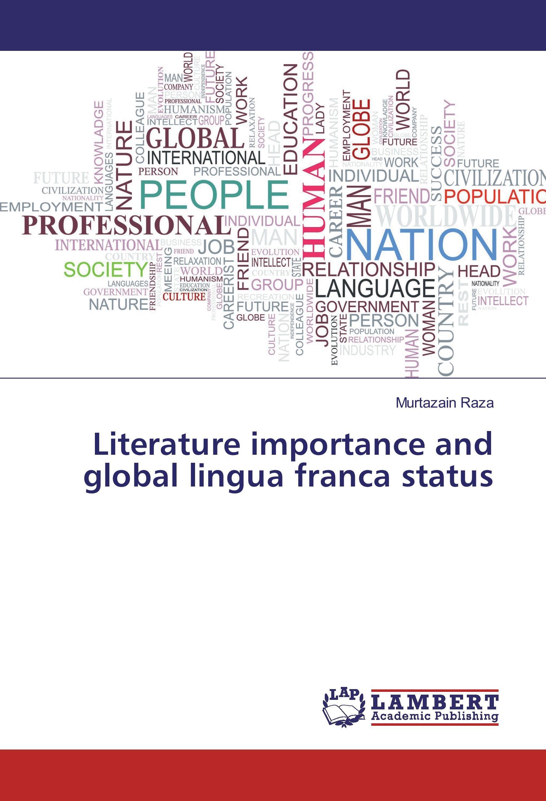 Literature importance and global lingua franca status