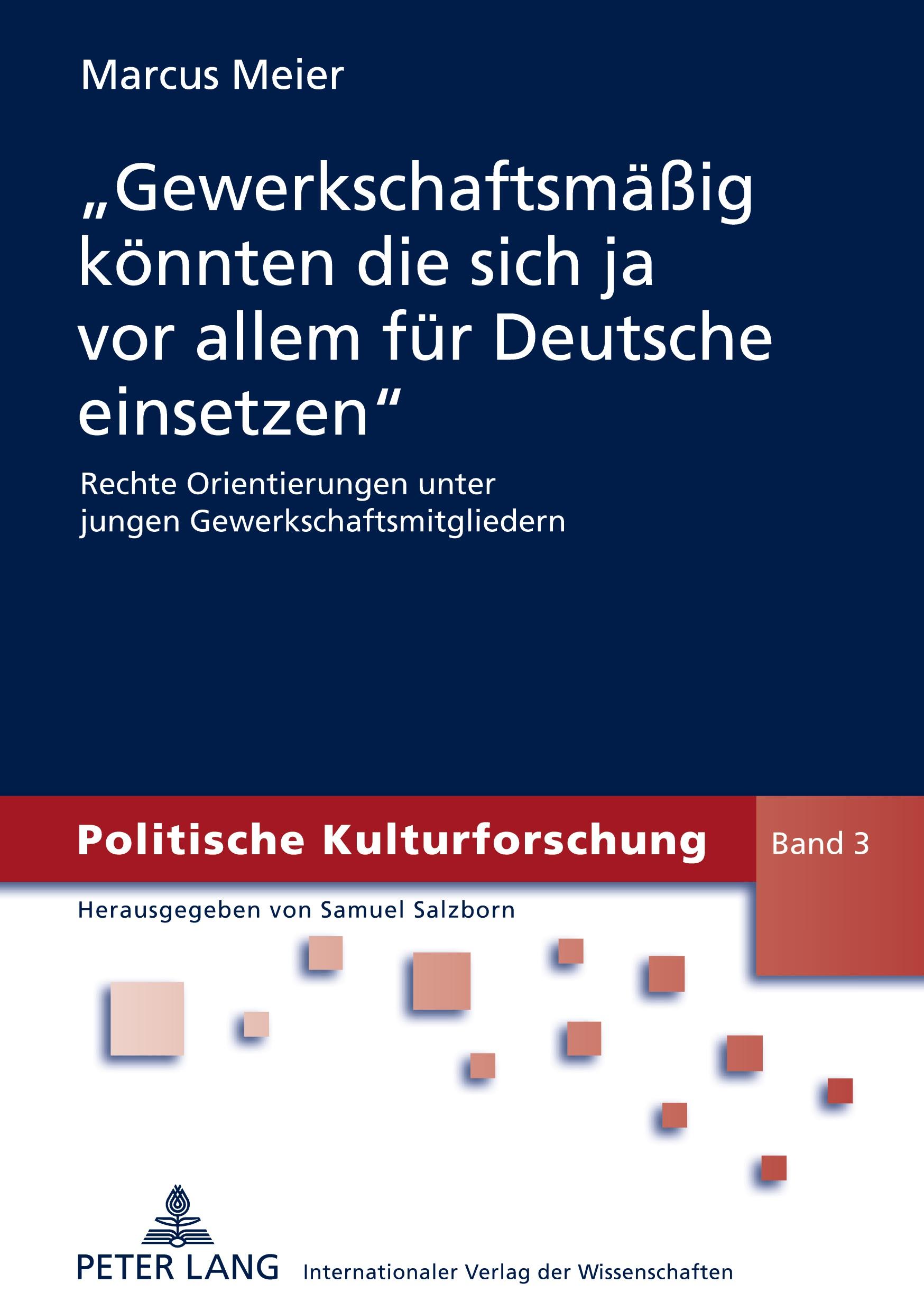 «Gewerkschaftsmäßig könnten die sich ja vor allem für Deutsche einsetzen»