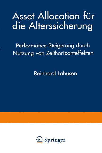 Asset Allocation für die Alterssicherung