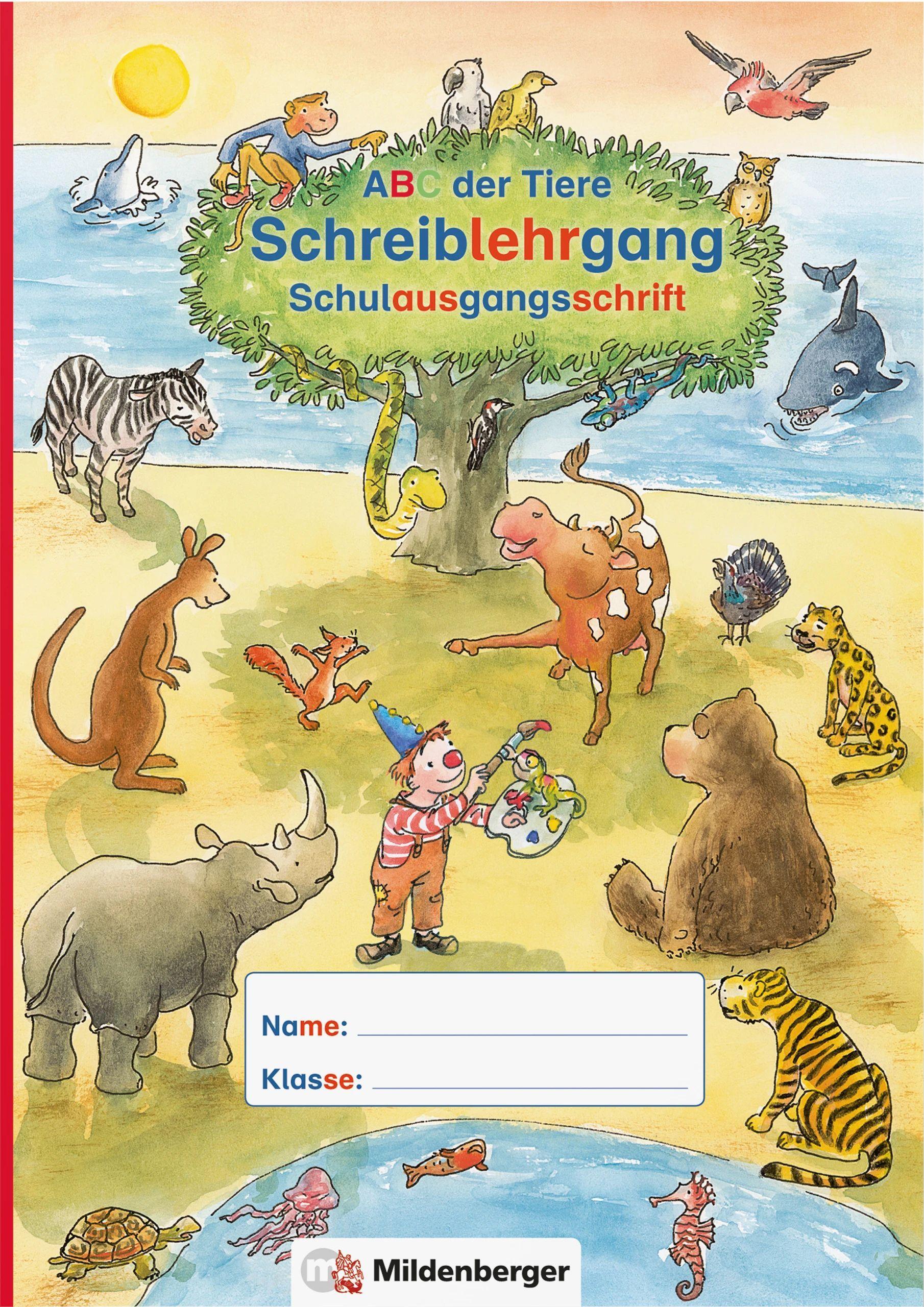 ABC der Tiere - Schreiblehrgang SAS in Sammelmappe. Neubearbeitung. Klassenstufe 1. Schuljahr bis 2. Schuljahr