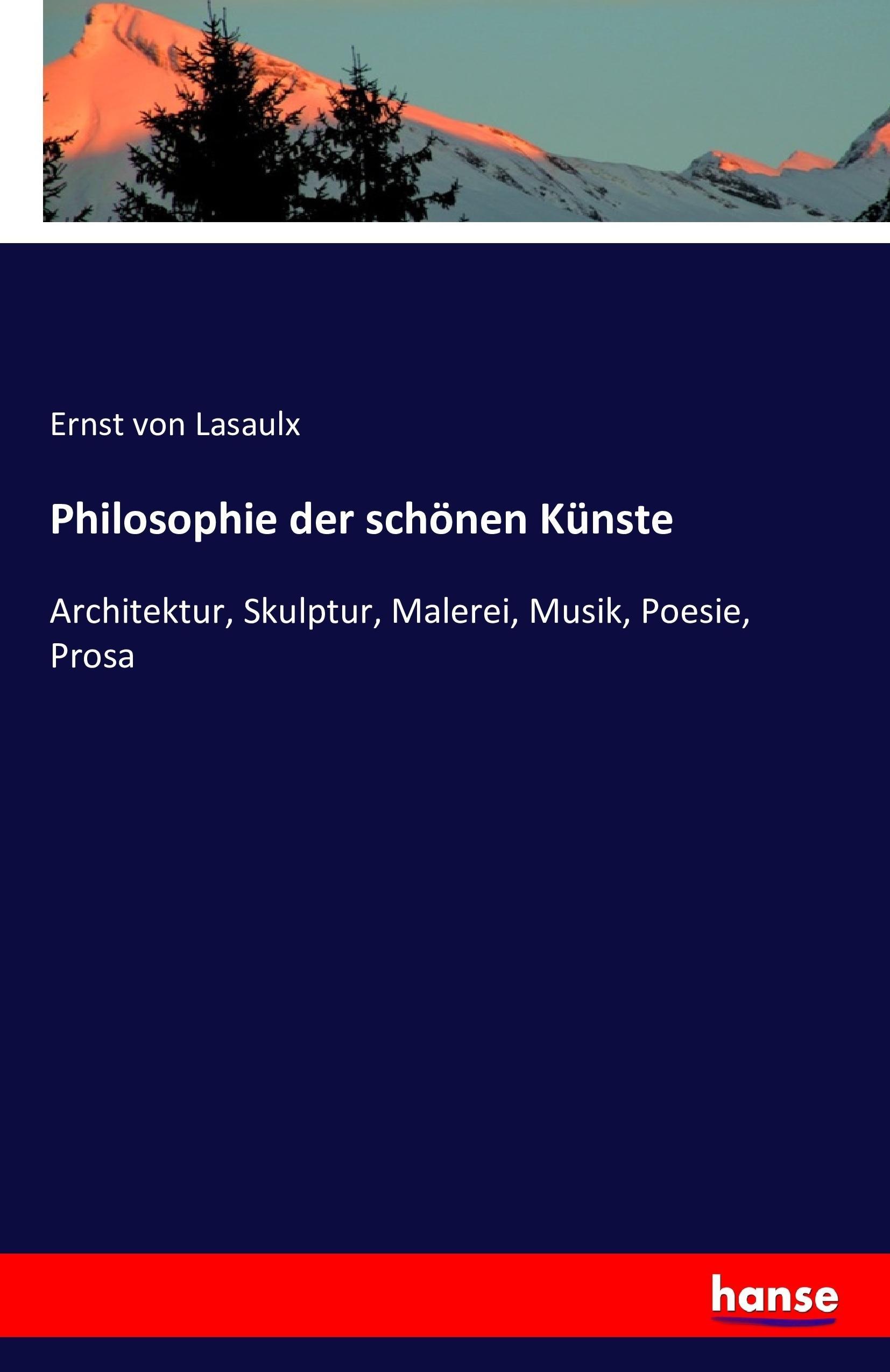 Philosophie der schönen Künste