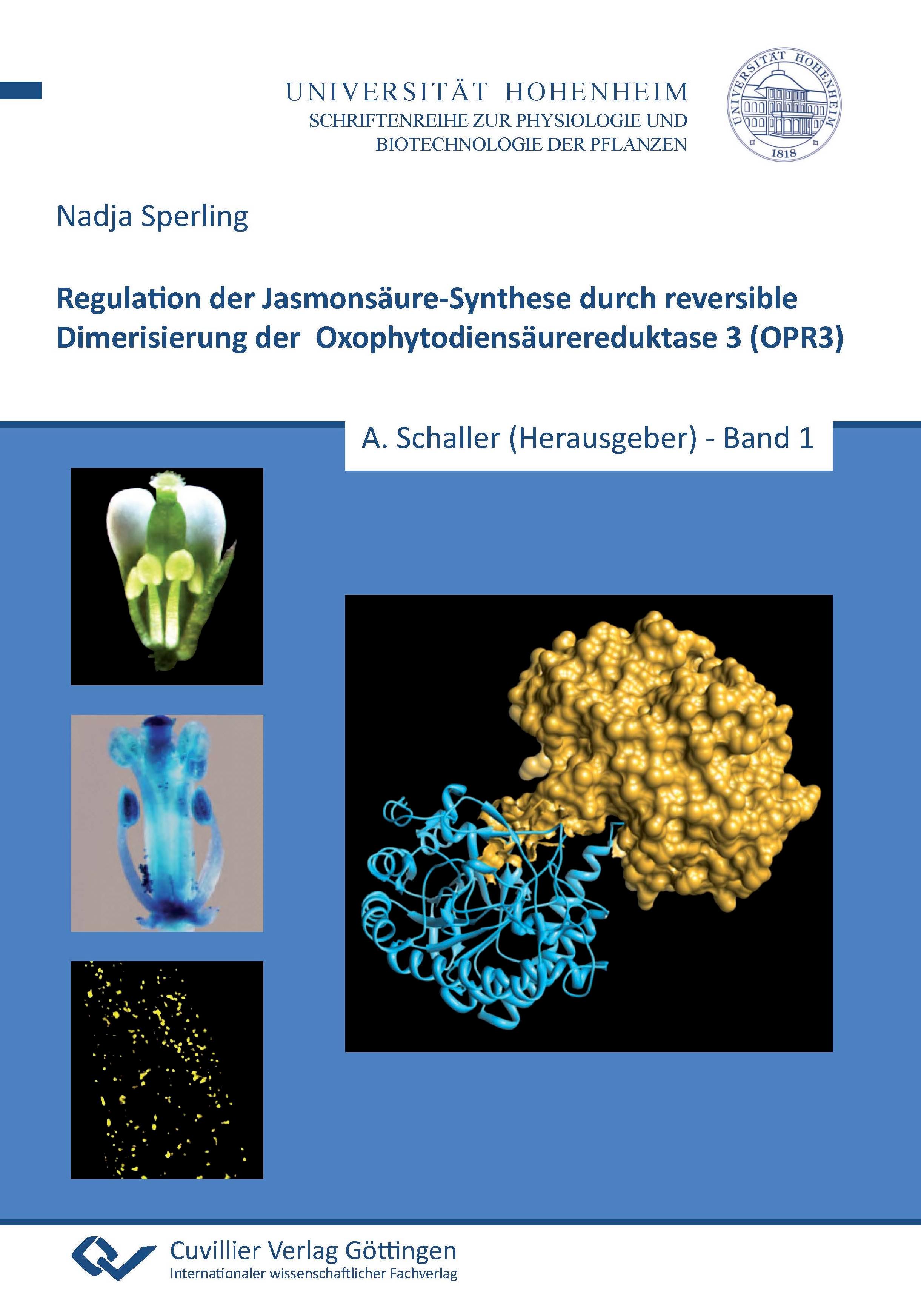 Regulation der Jasmonsäure-Synthese durch reversible Dimerisierung der Oxophytodiensäurereduktase 3 (OPR3)