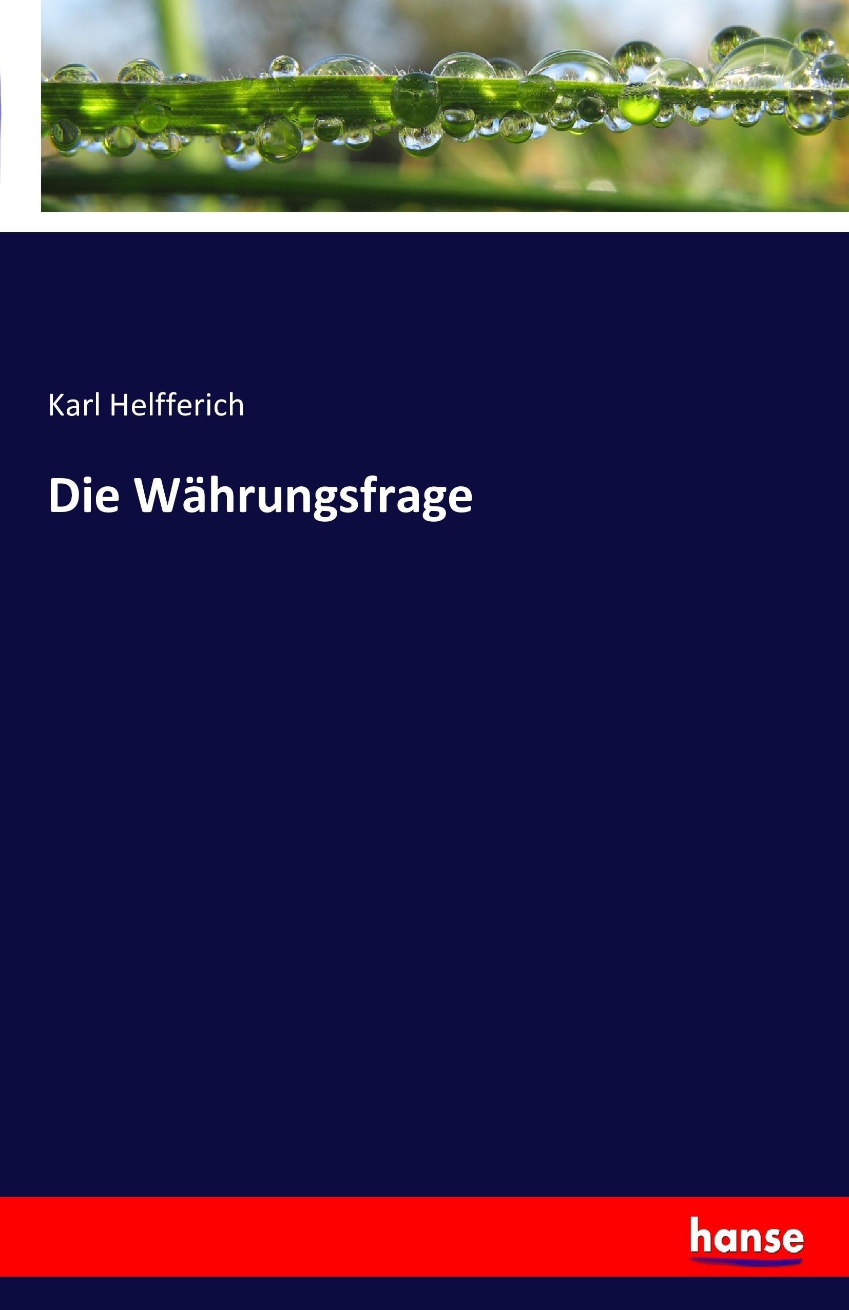 Die Währungsfrage