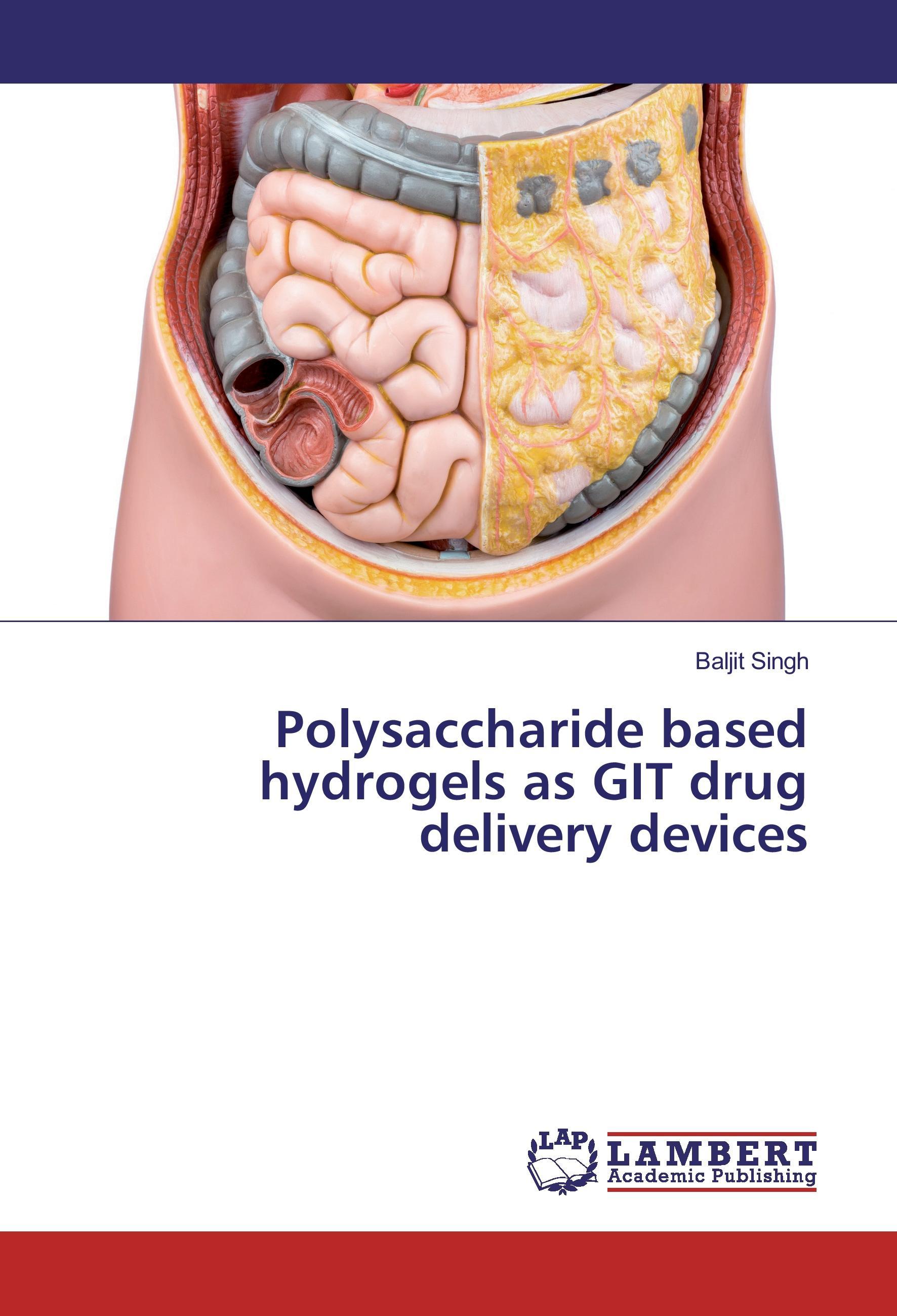 Polysaccharide based hydrogels as GIT drug delivery devices